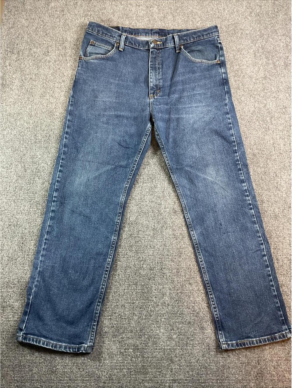 Mens Wrangler Jeans Relaxed Fit 36 X 29